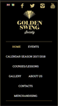 Mobile Screenshot of goldenswingsociety.com
